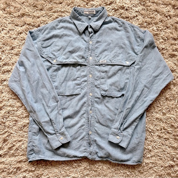 Vintage Guess Button Up Denim Shirt - Picture 1 of 10